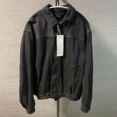 【25SS】COMOLI デニムジャケット　ブラック　サイズ2 タグ付き