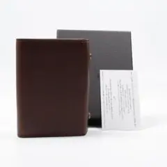 新品未使用】M+ エムピウ 折り財布 MF2p25_blch ブルー×チョコ - メルカリ