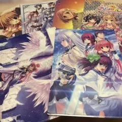 アニメ ゲーム 下敷き クリアファイル まとめ売り 大量セット 60枚以上 