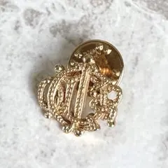 ChristianDior☆クリスチャンディオール☆ロゴモチーフ☆ピンブローチのサムネイル