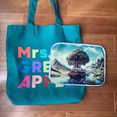 Mrs. GREEN APPLE りんごジャム特典 トートバッグ バッジ付き - メルカリ
