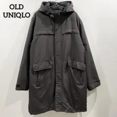 OLD UNIQLO 90s　中綿キルト　フード付きナイロンジャケット　XL