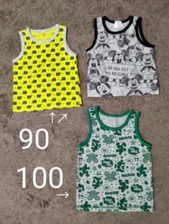 タンクトップ　3枚セット　90 100
