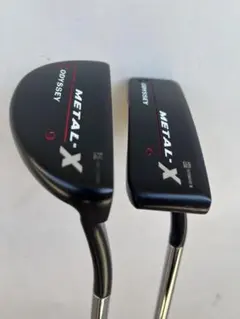 美品！ODYSSEY オデッセイ METAL #6,#9 パターセット３４インチのサムネイル