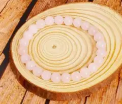 【愛と美の象徴】天然石 ローズクォーツ ブレスレット パワーストーン