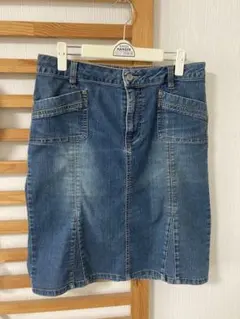 デニム ミニ スカート プラスサイズ