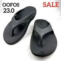 美品 OOFOS ウーフォス OOriginal ウーオリジナル 23 黒のサムネイル