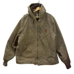 Carhartt カーハート　ダック　ジャケット フェード　カーキ　mos