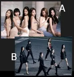 LE SSERAFIM アルバム FEARLESS 初回限定ポスター 2種セット