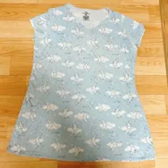 一点限り✨SECRET TREASURES 月 雲 プリント 半袖Tシャツ