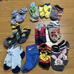 キッズ靴下 11足セット キャラクター柄