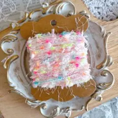 RESTOCK✧ながさたっぷり引き揃え糸5m カラフルなネオンとホワイト