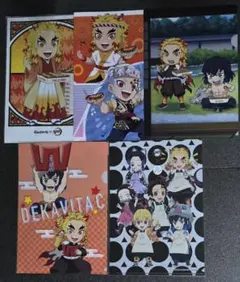 鬼滅の刃 クリアファイル まとめ売り 煉獄杏寿郎