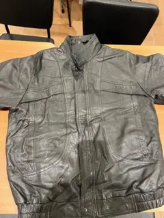 レザー ジャケット 黒 本革