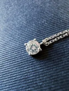 K18 WG ダイヤモンド0.1ct 総重量1.5g 約40cm ネックレス - メルカリ