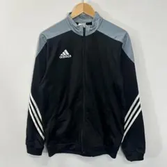 adidas ロゴマーク トラックジャケット ブラック