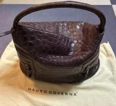 希少】 MAURO GOVERNA マウロゴヴェルナ イタリア フラップバッグ 