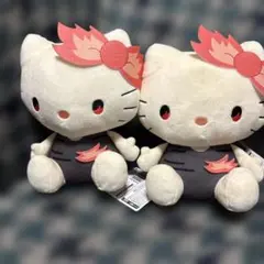 ゴジラ× 산리오 キャラクターズ ハローキティ ぬいぐるみ 2個セット