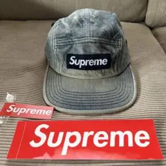 Supreme Washed Chino Twill Camp Cap 24ss