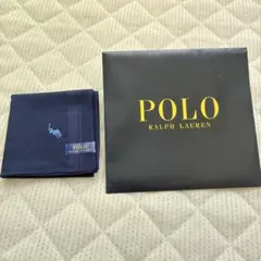Polo Ralph Lauren ネイビー ハンカチ