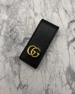 GUCCI GGマーモント マネークリップ　メンズ　 レディースのサムネイル
