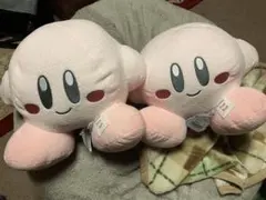 星のカービィ　やさしいてざわりのBIGぬいぐるみ　2個セット