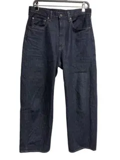 GU バギージーンズ　ネイビー　30インチ　ウエスト76cm