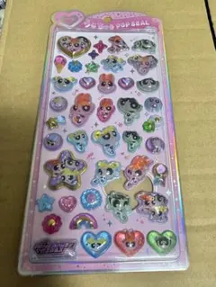 パワーパフガールズ　うるちゅるポップシール　パワパフ