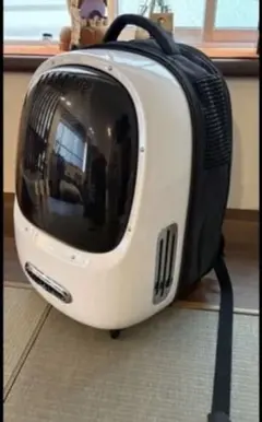 PETKIT 猫用キャリーバッグ 宇宙船リュック ホワイト - メルカリ