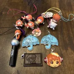 銀魂 神楽 ストラップ チャーム 11点セット