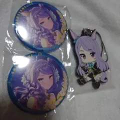 ウマ娘 CANバッジ 缶バッジ ぺたん娘 メジロマックイーン まとめ売り