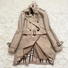 極美品　バーバリー　トレンチコート　ベージュ　ライナー　ノバチェック　ベルト