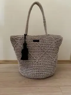 MACKINTOSH PHILOSOPHY 編み込みトートバッグ