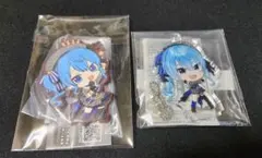 ホロライブ 星街すいせい ラバーマスコット アクリルスタンドキーホルダー