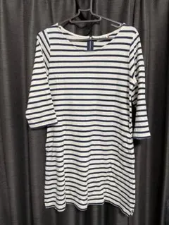 LEPSIMレプシムボーダー七分袖Mサイズ　レディース服