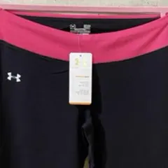 ★UNDER ARMOUR★アンダーアーマー ヨガ パンツ 黒 ブラック ピンク