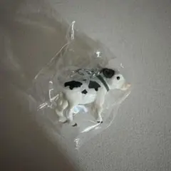 子ウシ アピるチャーム めじるし 顔が白い子ウシ（緑色の首輪）