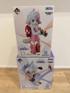 ワンピース　一番くじ　フィギュア　B賞　ルフィ　D賞　アトラス