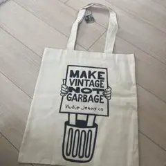 Nudie Jeans Co. トートバッグ アイボリー