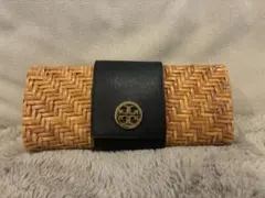 TORY BURCH カゴクラッチバッグ