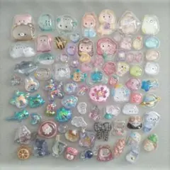 30 ボンボンドロップシール　80枚　おすそ分け　オーロラ うるちゅるシール