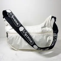 LESPORTSAC SMALLEVERYDAYBAG ロゴジャガード メレンゲ - メルカリ