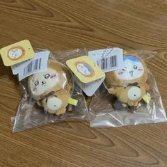 ちいかわくじ たぬきだもんくじ C賞 マスコットキーホルダー　ハチワレ　ラッコ