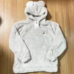 ディズニー 40周年 耳付きフードパーカーパーカー もふもふ　Sサイズ