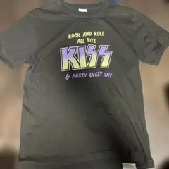 ＫＩＳＳ　 フリーサイズ　バンドＴシャツ　半袖