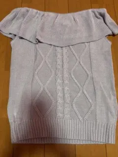 CECIL McBEE オフショルダー ニット M