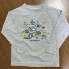 mont-bell キッズ 長袖Tシャツ 110