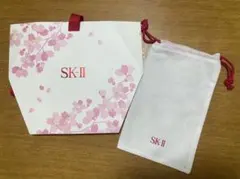 ◎SK-II 桜デザイン ギフト紙袋 ミニ巾着のサムネイル