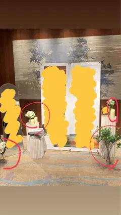 結婚式　ウェルカムスペース　装飾セット