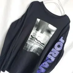 ナイキ NIKE JORDAN ロンT JORDAN11 スニーカー 黒 紫